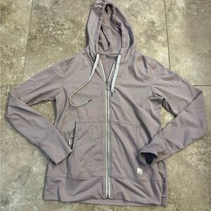 Vuori Women's Lavender Zip-Up Hoodie
